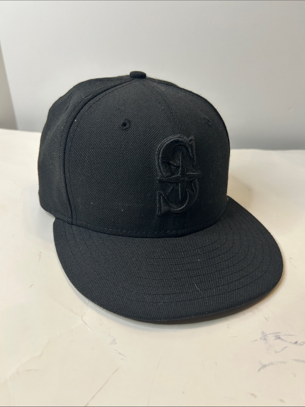 59 New Era Black Seattle Mariners baseball cap